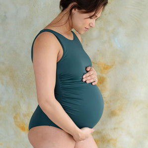 Maillot de bain vert émeraude - Bébé LoupRose maternité