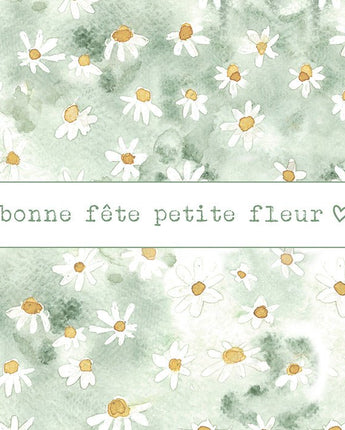 Marguerite6 Carte de souhait - Bébé LoupStéphanie Renière illustrations