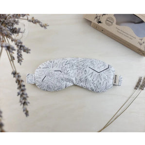 Masque lavande - Géo noir et blanc - Bébé LoupAmma Thérapie