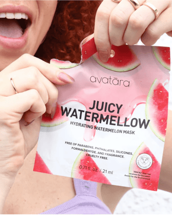 Masque visage Melon d'eau - Bébé LoupAvatara