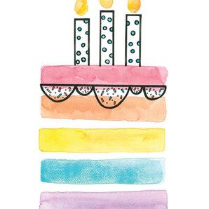 Mini carte de souhait Gaëlle - Bébé LoupStéphanie Renière illustrations