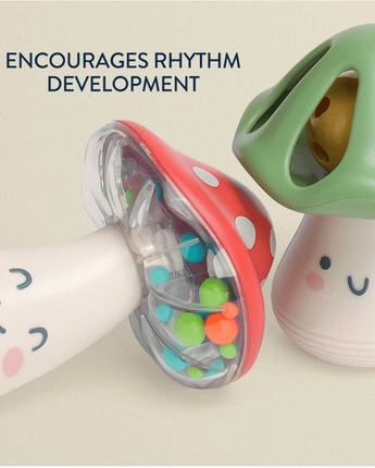 Mini Maracas Champignons - Bébé Loupitzy Ritzy