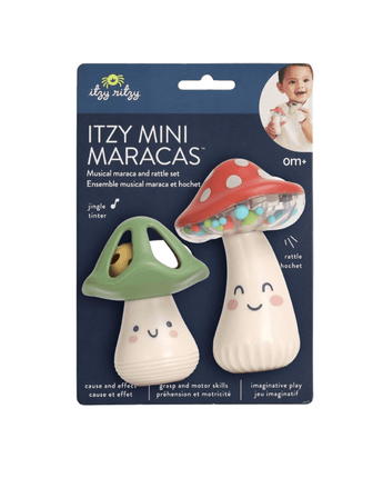 Mini Maracas Champignons - Bébé Loupitzy Ritzy