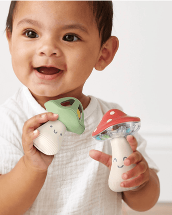 Mini Maracas Champignons - Bébé Loupitzy Ritzy