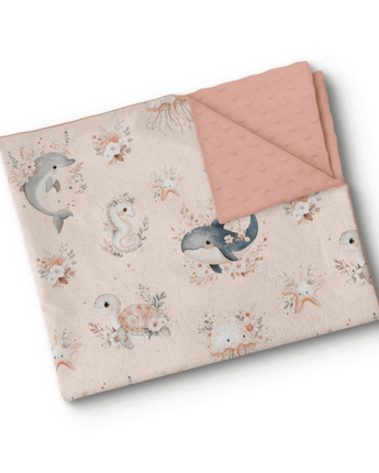 Minky Amis de l'océan - Bébé LoupOléoops