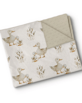 Minky Canes et canetons - Bébé LoupOléoops