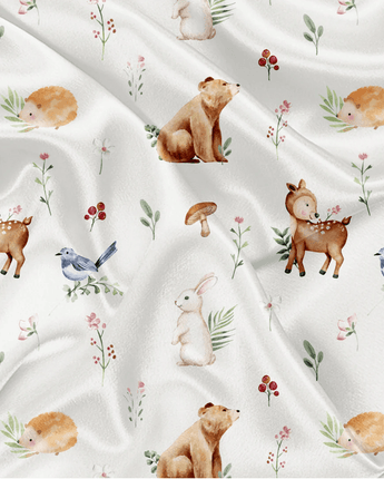 Minky Coquette forêt - Bébé LoupOléoops