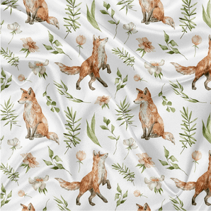 Minky Fins renards - Bébé LoupOléoops