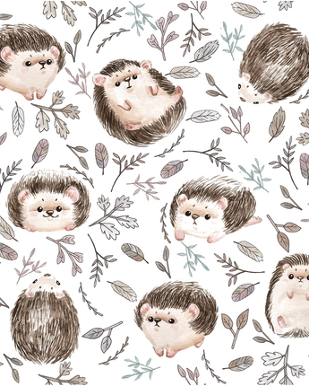 Minky Hérissons des forêts - Bébé LoupOléoops