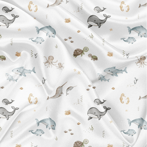 Minky Vie sous - marine - Bébé LoupOléoops