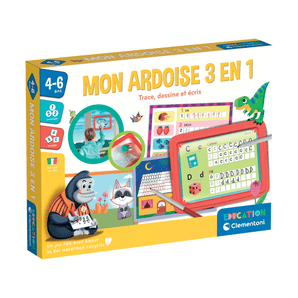 Mon ardoise 3 en 1 - Bébé LoupClementoni