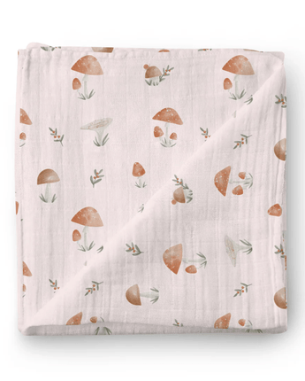 Mousseline Champignons forestiers - Bébé LoupOléoops