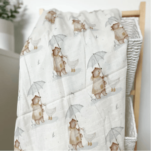 Mousseline Parapluie - Bébé LoupCréation Jade