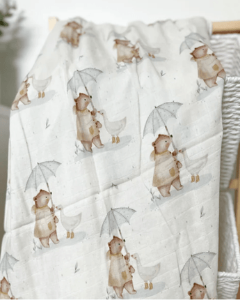 Mousseline Parapluie - Bébé LoupCréation Jade