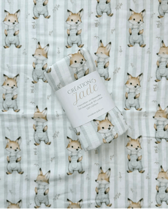 Mousseline Renaldo le renard - Bébé LoupCréation Jade