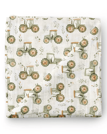 Mousseline Travail aux champs - Bébé LoupOléoops