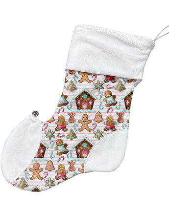 Pain d'épices rose - Bas de noël - Bébé LoupOléoops