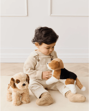 Peluche Brooklyn chien Beagle - Bébé LoupSnuggle Bunnies