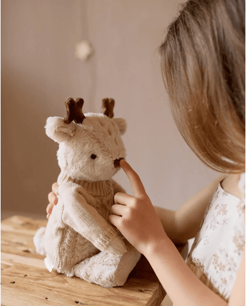 Peluche Fable le cerf - Bébé LoupSnuggle Bunnies