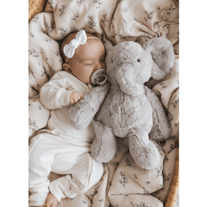 Peluche Olive l'éléphant - Bébé LoupSnuggle Bunnies