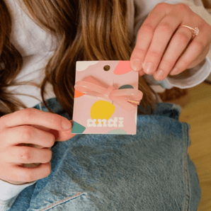 Pince Boucle rose Glossy - Bébé LoupAndi