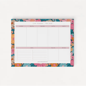 Planificateur semaine Bloom - Bébé LoupLe petit tableau noir