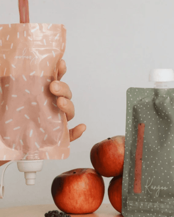 Pochettes alimentaires réutilisables Boho - Bébé LoupKangoo