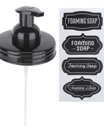 Pompe savon moussant (ouverture large) - Bébé LoupJarmazing