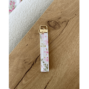 Porte - clé Sakura rose - Bébé LoupALaroqueDesign