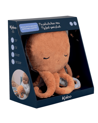 Poulpe peluche bien - être - Bébé LoupKaloo