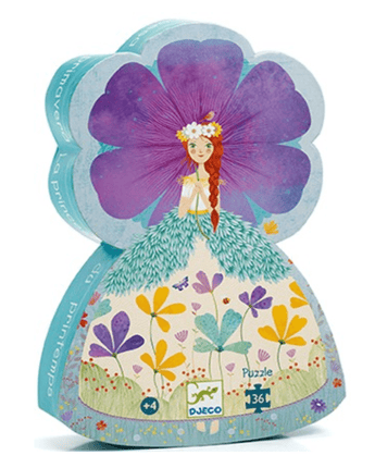 Princesse du printemps Puzzle silhouette - Bébé LoupDjeco