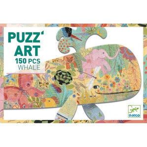 Puzz'art baleine - Bébé LoupDjeco