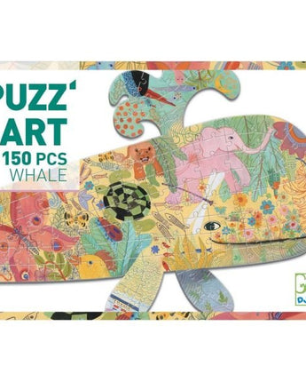 Puzz'art baleine - Bébé LoupDjeco