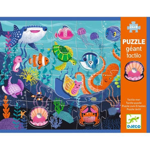 Puzzle géant Tactilo mer - Bébé Loupdjeco