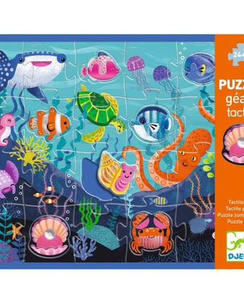 Puzzle géant Tactilo mer - Bébé Loupdjeco