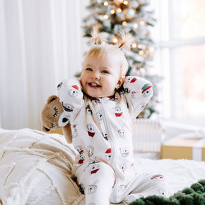 Pyjama bébé Douceur polaire - Bébé LoupRose & Léo