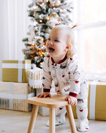 Pyjama bébé Douceur polaire - Bébé LoupRose & Léo