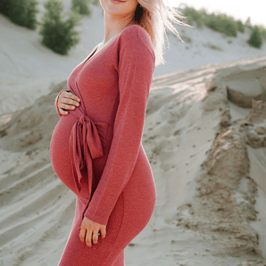 Robe Arianna Rose All Day - Bébé LoupRose maternité