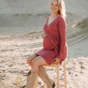 Robe Arianna Rose All Day - Bébé LoupRose maternité