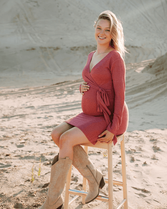 Robe Arianna Rose All Day - Bébé LoupRose maternité