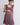 Robe maternité courte prune - Bébé LoupHello Miz