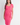Robe maternité encolure carrée rose - Bébé LoupHello Miz