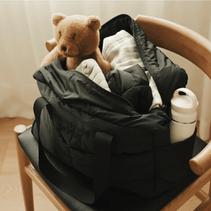 Sac à couches noir - Bébé LoupMinika