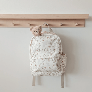 Sac à dos Fleurs et oiseaux - Bébé LoupMenoum Menoum