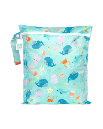 Sac imperméable vie marine (+/ - 12 x 14'') - Bébé LoupBumkins