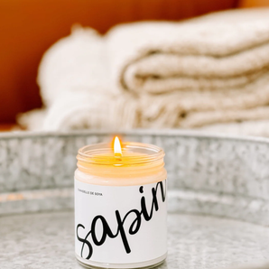 Chandelle sapin - mèche de coton