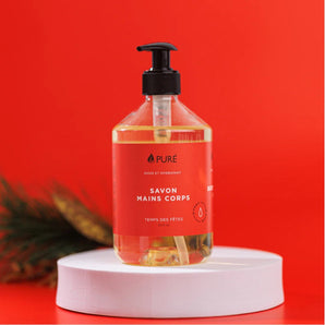 Savon à mains Temps des Fêtes - Bébé LoupPure