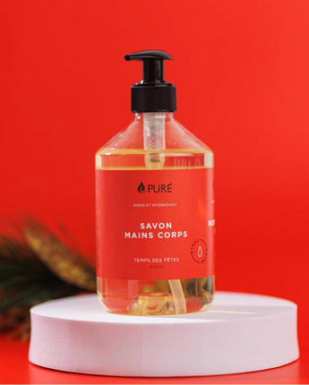 Savon à mains Temps des Fêtes - Bébé LoupPure
