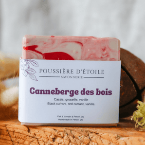 Savon canneberge des bois - Bébé LoupSavonnerie Poussière d'Étoile