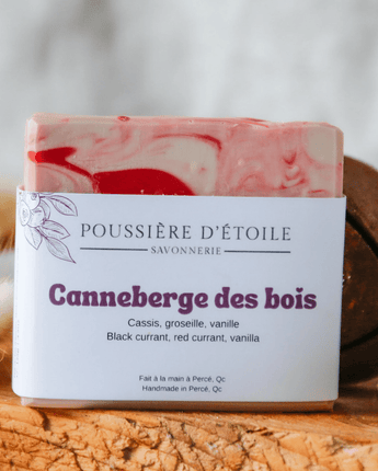 Savon canneberge des bois - Bébé LoupSavonnerie Poussière d'Étoile
